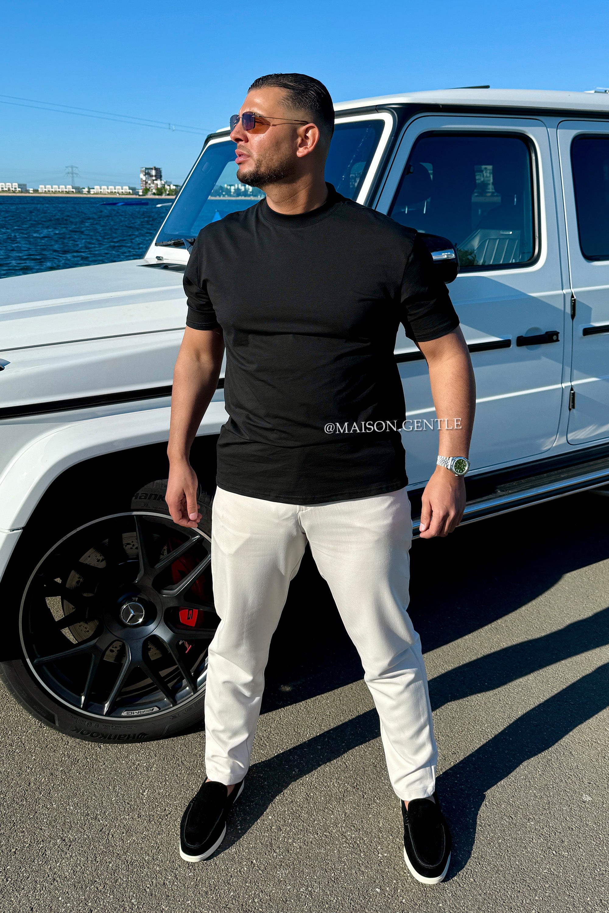 BEIGE - PERFECT FIT CHINO PANTS