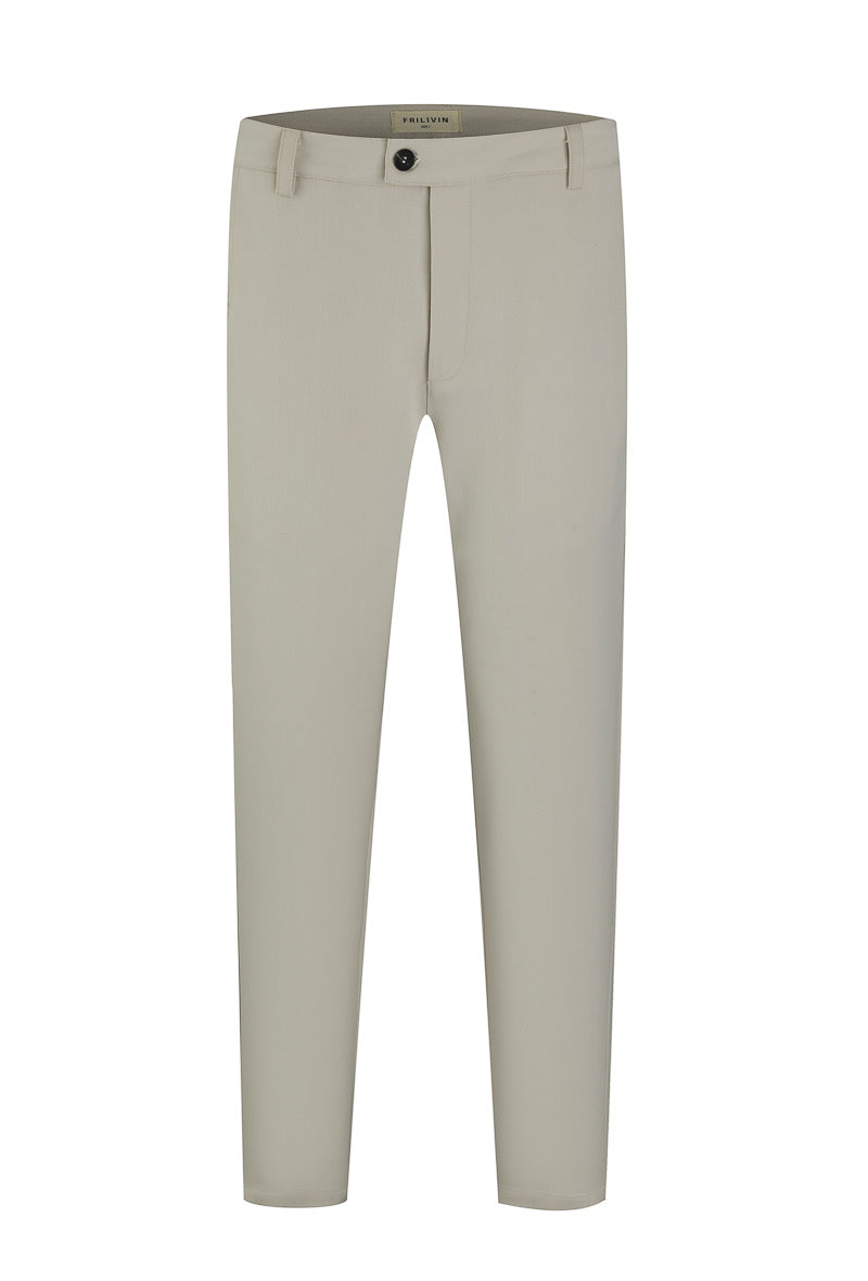 BEIGE - PERFECT FIT CHINO PANTS