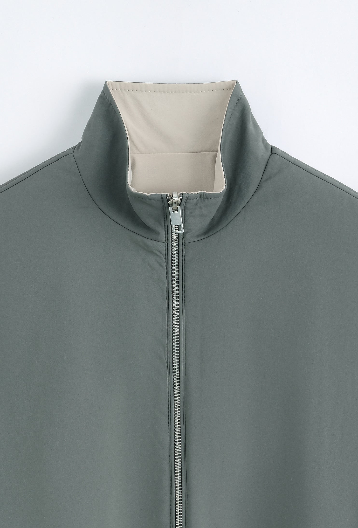 GREEN - ‘THE REVERSIBLE BODYWARMER’